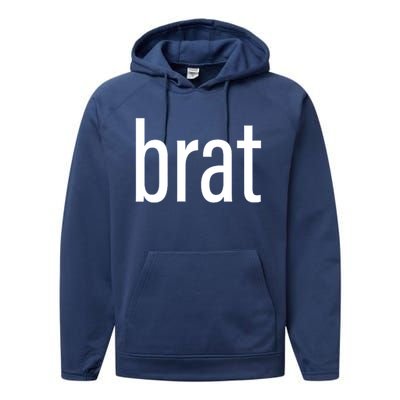 Brat Performance Fleece Hoodie