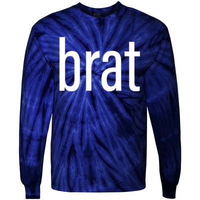 Brat Tie-Dye Long Sleeve Shirt