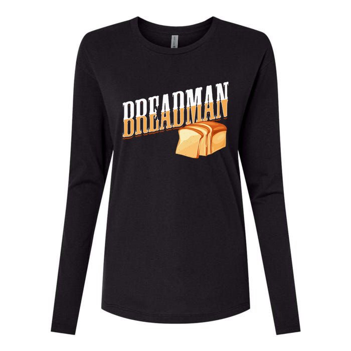 Breadman Womens Cotton Relaxed Long Sleeve T-Shirt