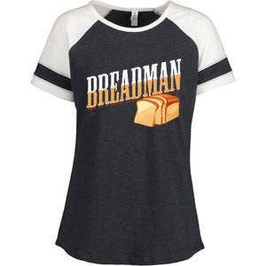 Breadman Enza Ladies Jersey Colorblock Tee