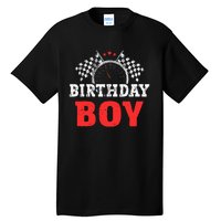 Birthday Boy Race Car Racing Car Driver Birthday Crew Tall T-Shirt