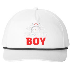 Birthday Boy Race Car Racing Car Driver Birthday Crew Snapback Five-Panel Rope Hat