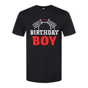 Birthday Boy Race Car Racing Car Driver Birthday Crew Softstyle CVC T-Shirt