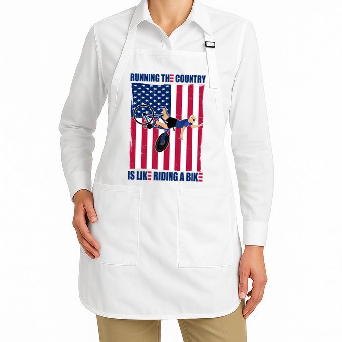 Biden Bicycle Running The Country Is Like Riding A Bike Apron