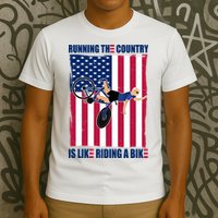 Biden Bicycle Running The Country Is Like Riding A Bike T-Shirt