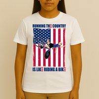 Biden Bicycle Running The Country Is Like Riding A Bike T-Shirt