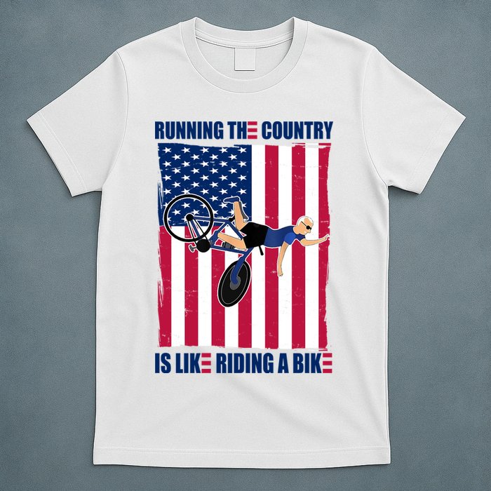 Biden Bicycle Running The Country Is Like Riding A Bike T-Shirt