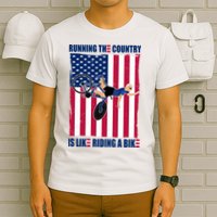 Biden Bicycle Running The Country Is Like Riding A Bike T-Shirt