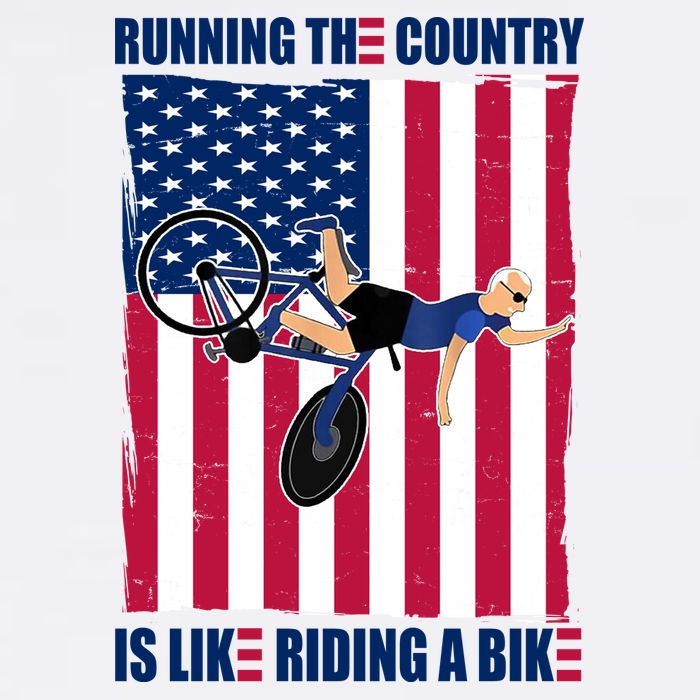 Biden Bicycle Running The Country Is Like Riding A Bike Wool Snapback Cap