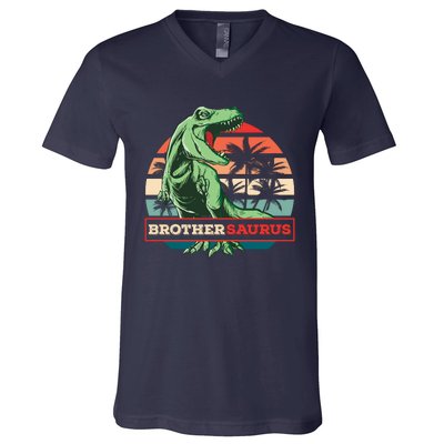 BROTHERSAURUS V-Neck T-Shirt