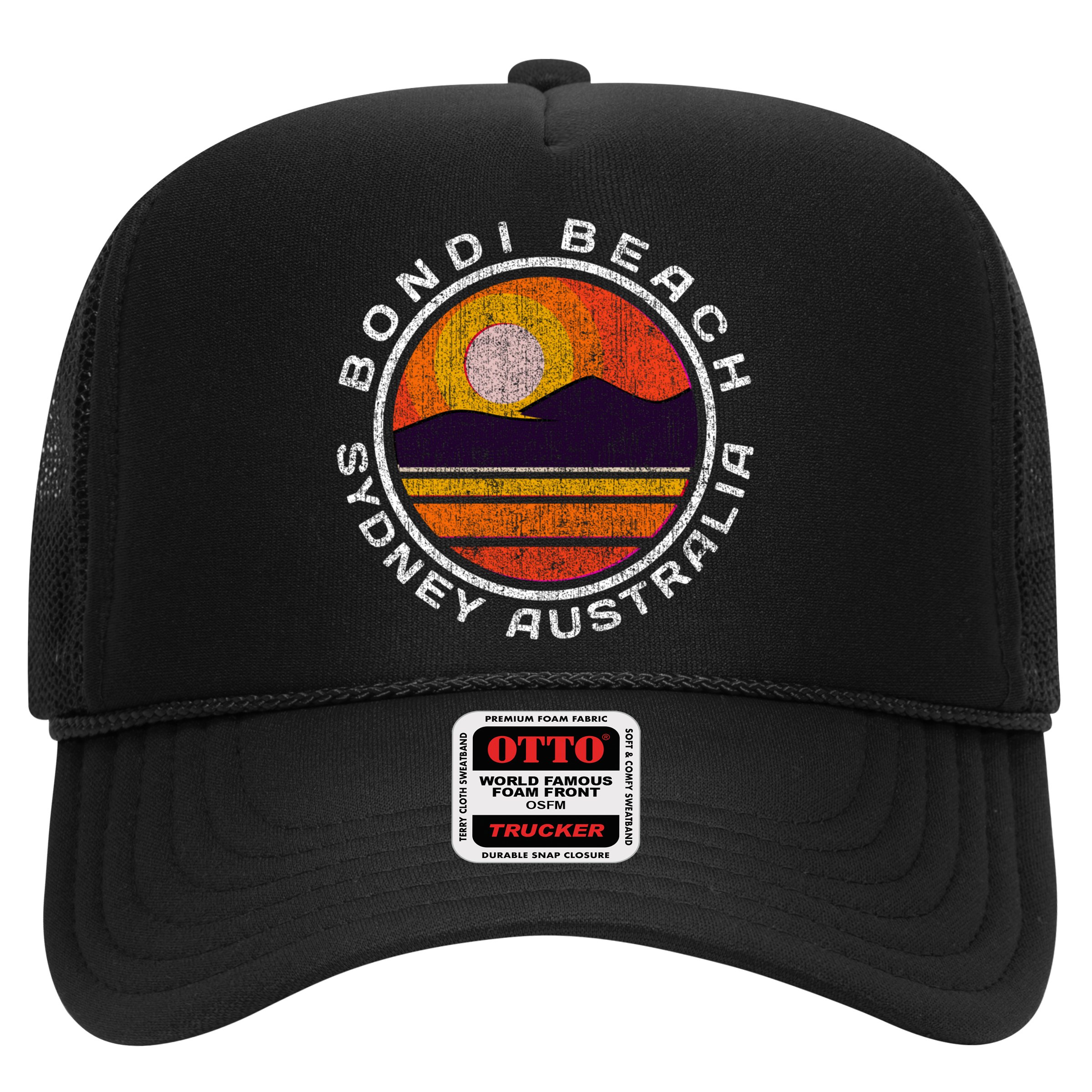 Bondi Beach Retro Distressed Meaningful Gift Hat