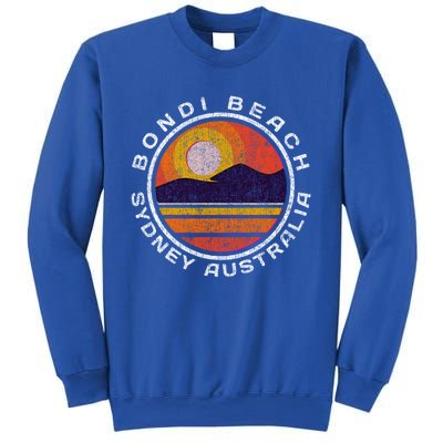 Bondi Beach Retro Distressed Meaningful Gift Sweatshirt