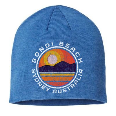 Bondi Beach Retro Distressed Meaningful Gift Sustainable Beanie