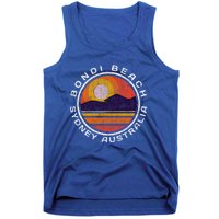 Bondi Beach Retro Distressed Meaningful Gift Tank Top