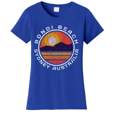 Bondi Beach Retro Distressed Meaningful Gift Women's T-Shirt