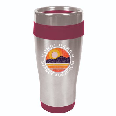 Bondi Beach Retro Distressed Meaningful Gift 16oz Travel Tumbler