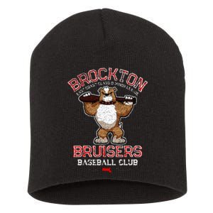 Brockton Bruisers Retro Minor League Baseball Team Short Acrylic Beanie