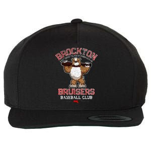 Brockton Bruisers Retro Minor League Baseball Team Wool Snapback Cap