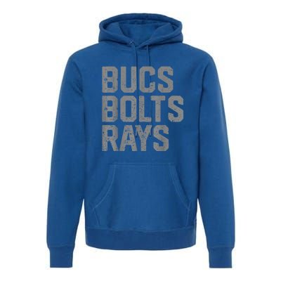 Bucs Bolts Rays Premium Hoodie