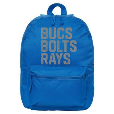 Bucs Bolts Rays 16 in Basic Backpack