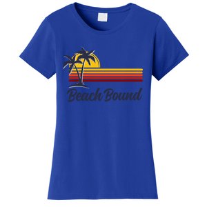 Beach Bound Retro Summer Fun Family Vacation Trip Gift Women's T-Shirt