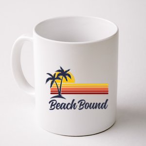 Beach Bound Retro Summer Fun Family Vacation Trip Gift Coffee Mug