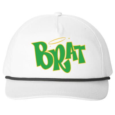 Brat Snapback Five-Panel Rope Hat