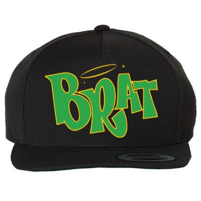 Brat Wool Snapback Cap