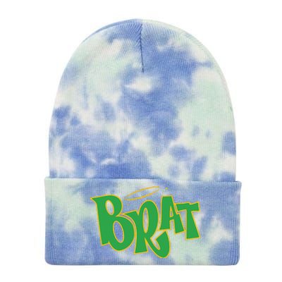 Brat Tie Dye 12in Knit Beanie