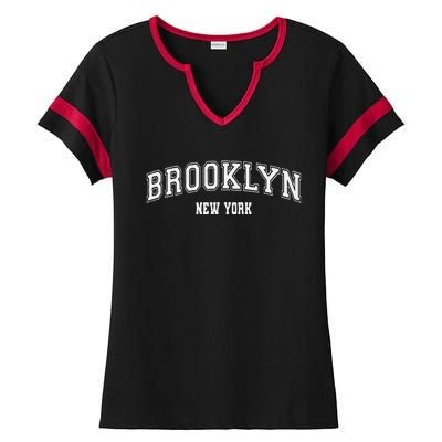 Brooklyn Ladies Halftime Notch Neck Tee