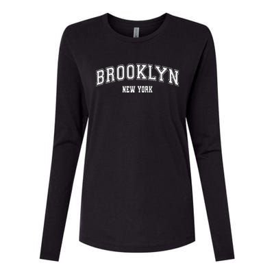 Brooklyn Womens Cotton Relaxed Long Sleeve T-Shirt