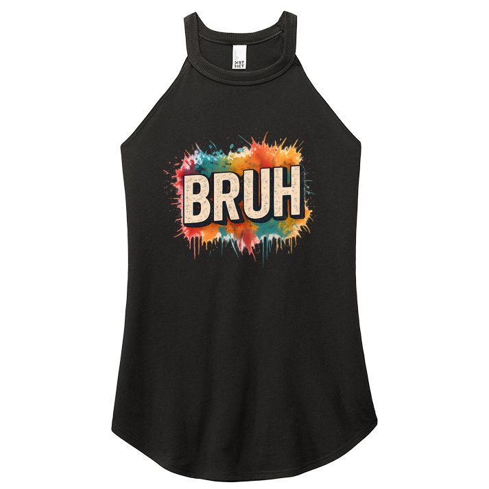 Bruh Women's Perfect Tri Rocker Tank
