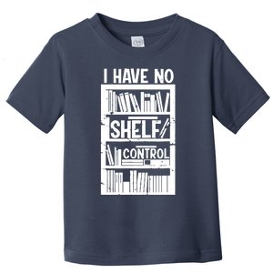 Bookshelf Bookworm Reading Toddler T-Shirt