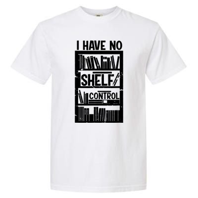 Bookshelf Bookworm Reading Garment-Dyed Heavyweight T-Shirt