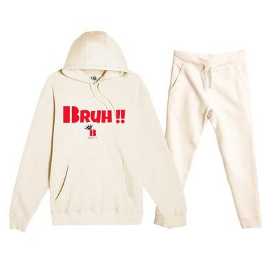 Bruh! Premium Hooded Sweatsuit Set