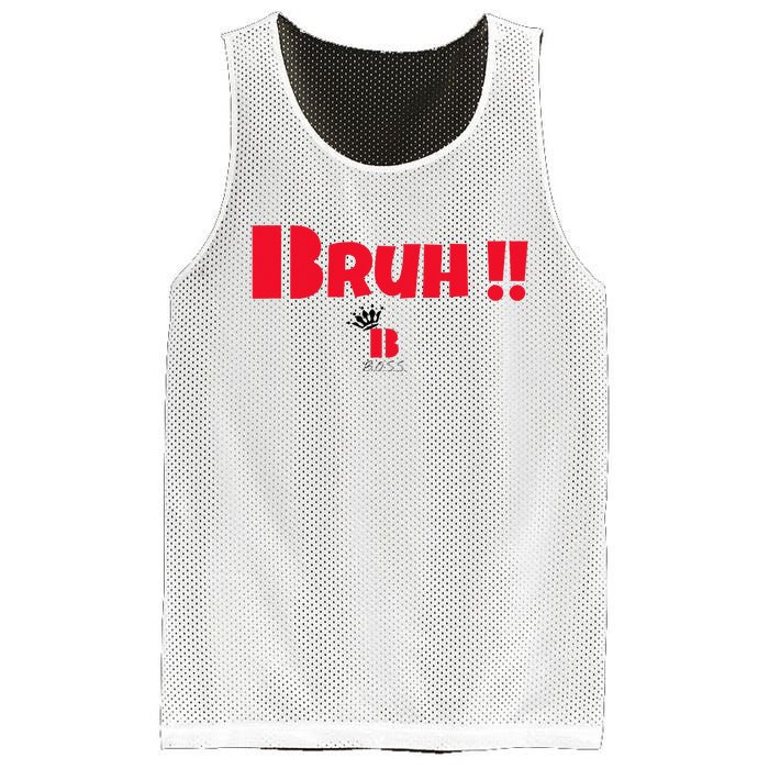 Bruh! Mesh Reversible Basketball Jersey Tank