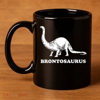Brontosaurus 11oz C Handle Ceramic Mug