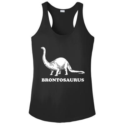 Brontosaurus Ladies PosiCharge Competitor Racerback Tank