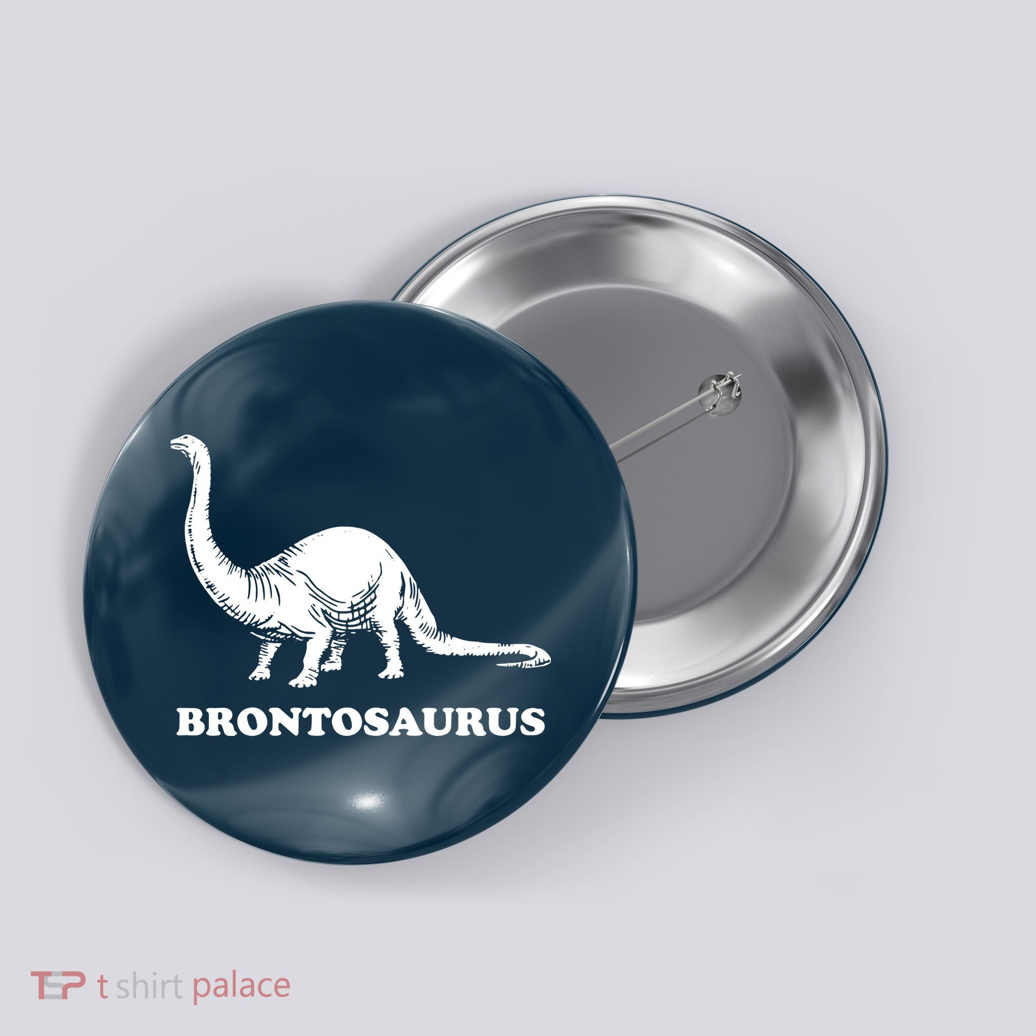 Brontosaurus Button