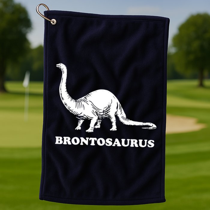 Brontosaurus Golf Towel