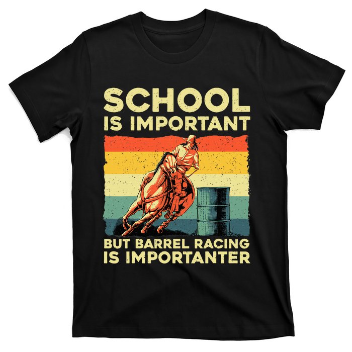 Best Barrel Racing Art For Women Barrel Racer T-Shirt