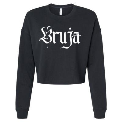 Bruja Cropped Pullover Crew