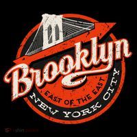 Brooklyn Bridge Retro New York Logo 16 in Basic Backpack