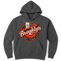 Brooklyn Bridge Retro New York Logo Hoodie