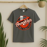 Brooklyn Bridge Retro New York Logo T-Shirt