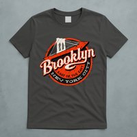 Brooklyn Bridge Retro New York Logo T-Shirt