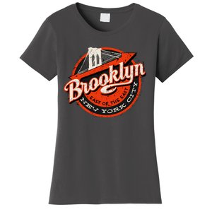 Brooklyn Bridge Retro New York Logo Women's T-Shirt