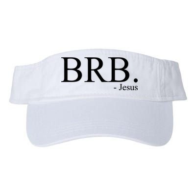 BRB Be Right Back Jesus Visor