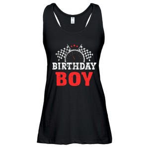 Birthday Boy Race Car Racing Car Driver Birthday Crew Ladies Essential Flowy Tank