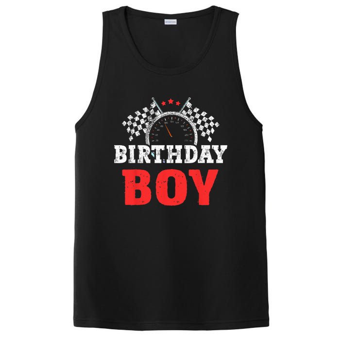 Birthday Boy Race Car Racing Car Driver Birthday Crew PosiCharge Competitor Tank